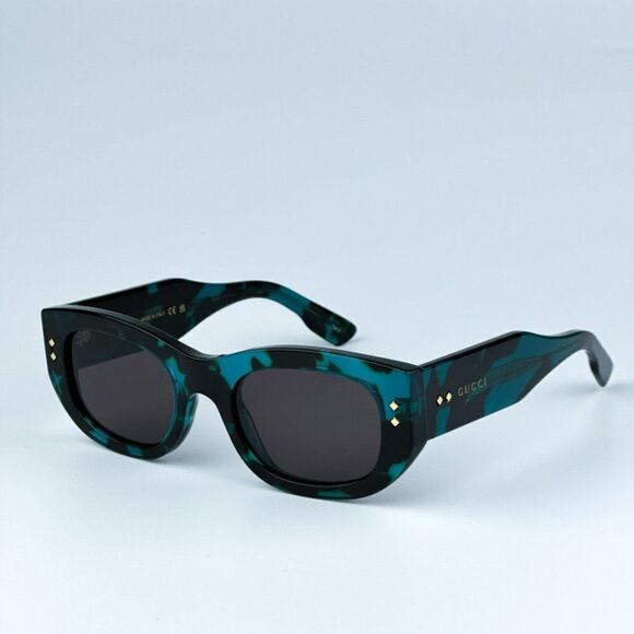NEW Gucci GG1215S 001 Havana Grey Rectangle Unisex Sunglasses GG 1215S main image 15